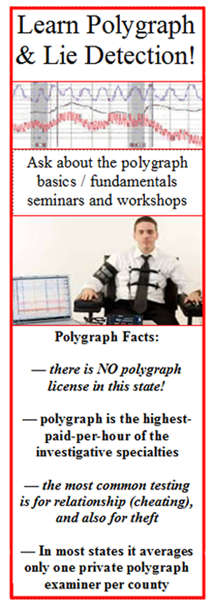 Learn polygraph in Wisconsin